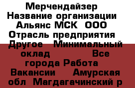 Мерчендайзер › Название организации ­ Альянс-МСК, ООО › Отрасль предприятия ­ Другое › Минимальный оклад ­ 23 000 - Все города Работа » Вакансии   . Амурская обл.,Магдагачинский р-н